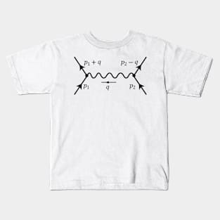 Feynman diagram Kids T-Shirt